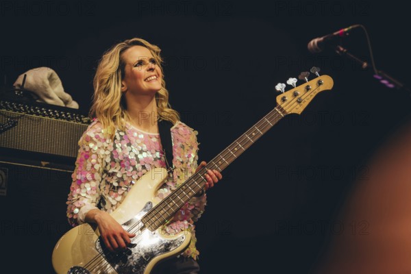 Charlotte Cooper, singer and bass player from The Subways live on For Eternity Tour 2025 at Hole44