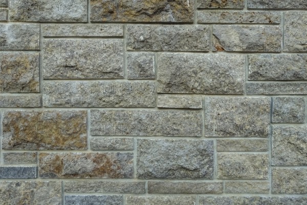 Natural stone wall, wall background, allover pattern, structure, Germany