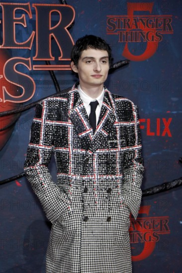 Finn Wolfhard at the Stranger Things fan event in Hangar 7 at Tempelhof Airport in Berlin on 18.11