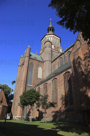 St. Mary's Church, Stralsund, Hanseatic City of Stralsund, Vorpommern-Rügen District,