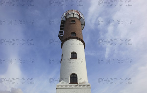 Timmendorf lighthouse on the island of Poel on the Baltic Sea, Northwest Mecklenburg district,