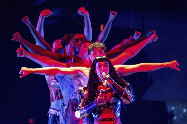 Katy Perry as part of The Lifetime Tour 2025 at the ZAG Arena in Hanover on 17.10.2025
