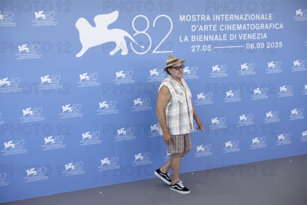 Venice, Italy - 3 September 2025: Julian Schnabel during the Photo Call of - In the Hand of Dante -