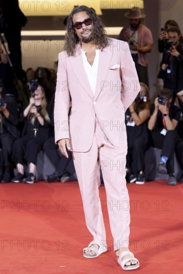Venice, Italy - 3 September 2025: Jason Momoa during the red carpet of - Cartier Glory To The