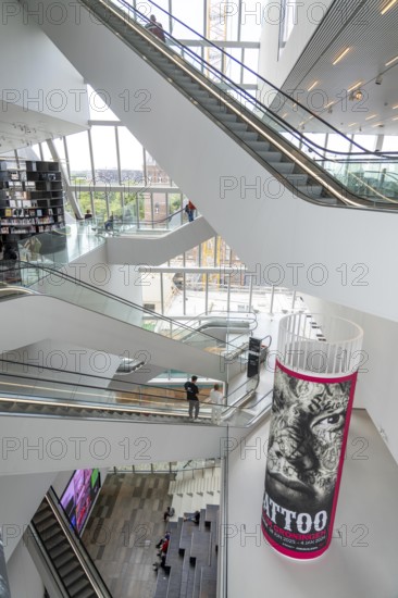 The Forum Groningen, public cultural and educational centre on the Nieuwe Markt, in the old town,