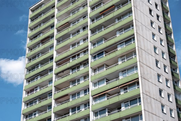Residential tower block, in Essen-Steele, tallest residential building in the city, over 130 flats