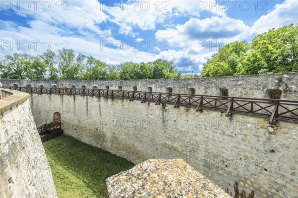 Moat of the first and second line of defence of Trencín Castle, Capital of Culture 2026, Trencín,