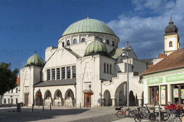 Neologue Synagogue by Berlin architect Richard Scheibner in the Capital of Culture 2026, Trencín,