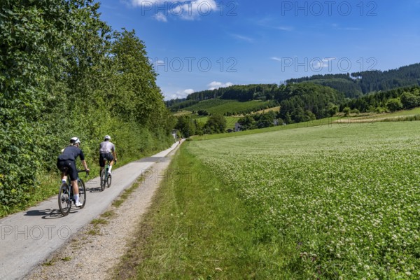 Sauerlandring cycle path, an 84 km long circular cycle path between the towns of Finnentrop,