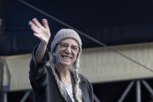 Patti Smith, singer, songwriter, USA, Patti Smith Quartet, open air at the Citadel Music Festival,