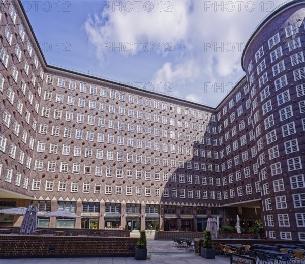 The Sprinkenhof is one of the office buildings constructed in Hamburg's city centre at the