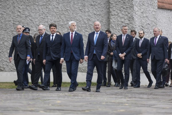 Petr Pavel (President of the Czech Republic) and Kai Wegner (Governing Mayor of Berlin) during a