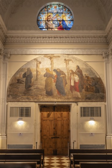 Pilgrimage church Madonna della Corona, Ferrara di Monte Baldo, Italy
