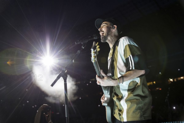 Mike Shinoda, singer and bassist of Linkin Park live on From Zero World Tour 2025 at the