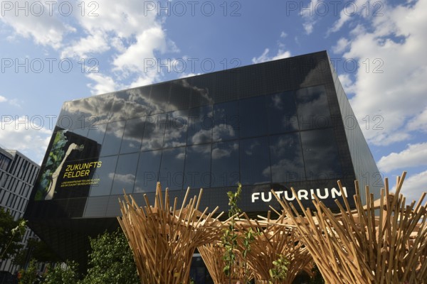 The Futurium, located next to the Federal Ministry of Research, Technology and Space, with an