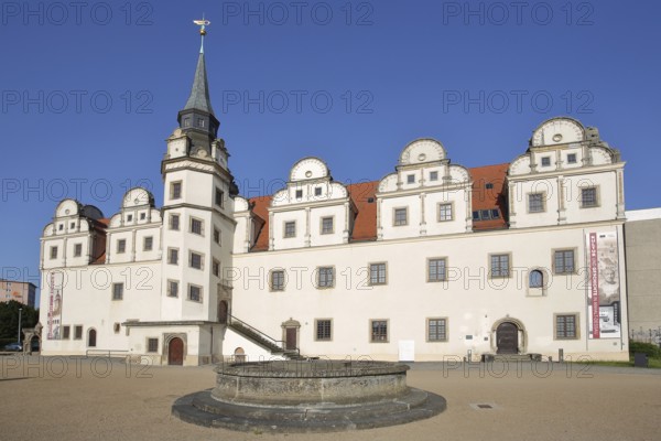 Johannbau built in 1556 Museum of City History, Renaissance, Castle, Dessau, Dessau-Roßlau,