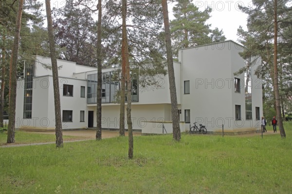 Bauhaus Master Houses by Georg Muche and Oskar Schlemmer, Art, Dessau, Dessau-Roßlau,