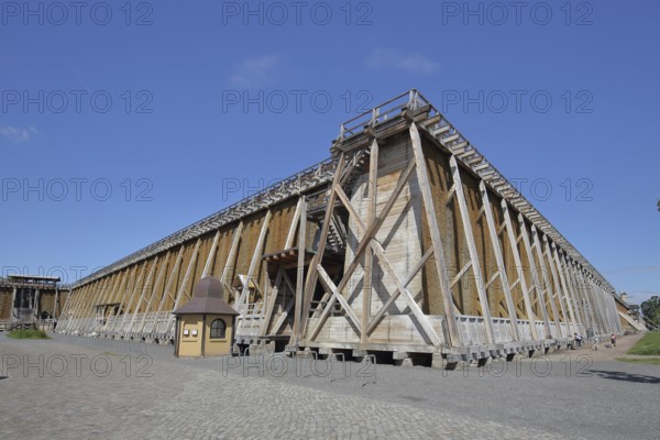 Longest graduation tower with 636 metres in Germany, record, length, size, spa gardens, Bad