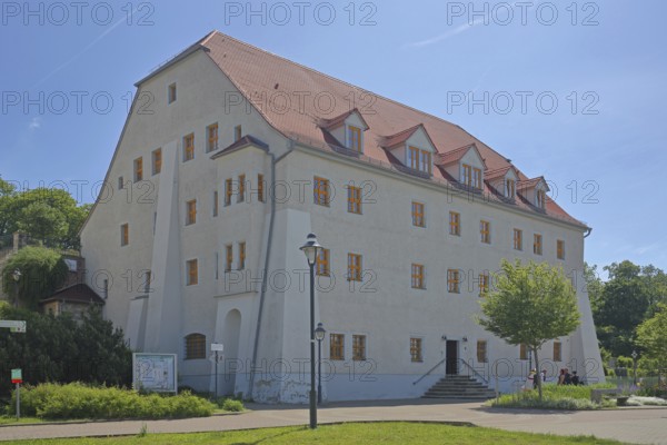 Former historic salt office built in the 17th century, now a hotel, Bad Dürrenberg, Saxony-Anhalt,