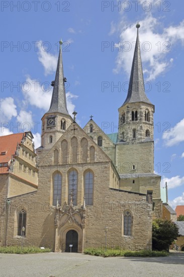Romanesque Cathedral of St John and St Lawrence, landmark, Merseburg, Romanesque Road,