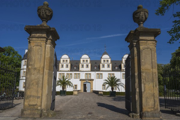 Neuhaus Palace, prince-bishop's residence, Weser Renaissance, Paderborn, Westphalia, North