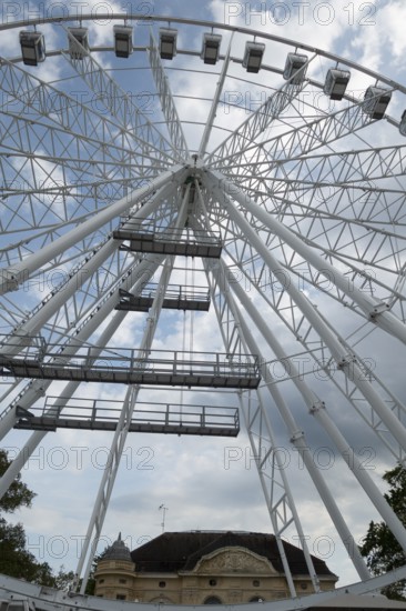 Ferris wheel LA BALTICA, beach promenade, promenade, Baltic resort Kühlungsborn, district West,