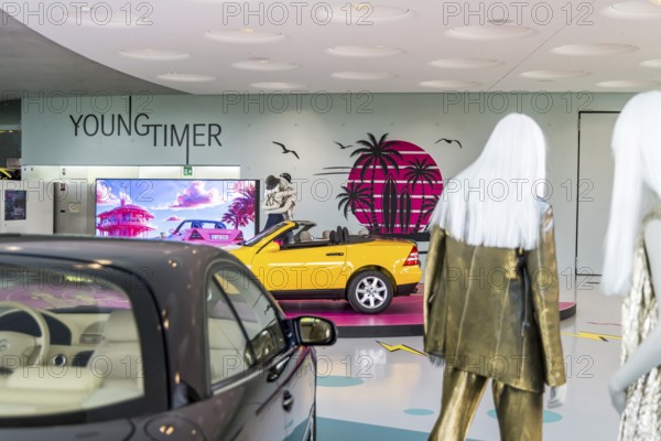 Special exhibition Youngtimer. The Mercedes-Benz Museum in Stuttgart presents a journey through the