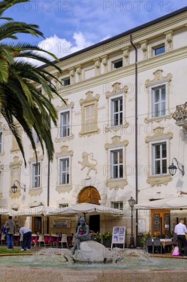 Piazza Brolio, Piazza Garibaldi, Riva del Garda, Lake Garda, Trentino, Italy