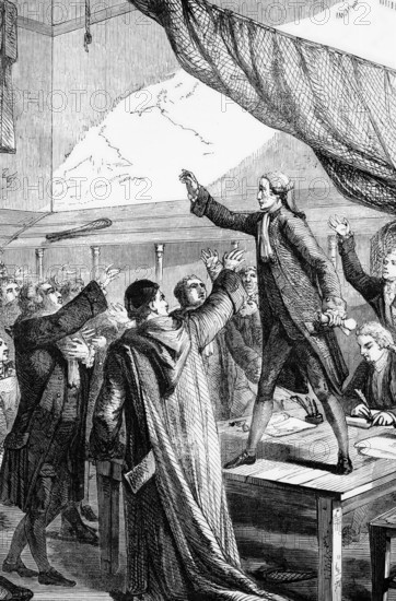 Meeting of the revolutionary leaders The Constituent Assembly Taking the Oath of Allegiance in