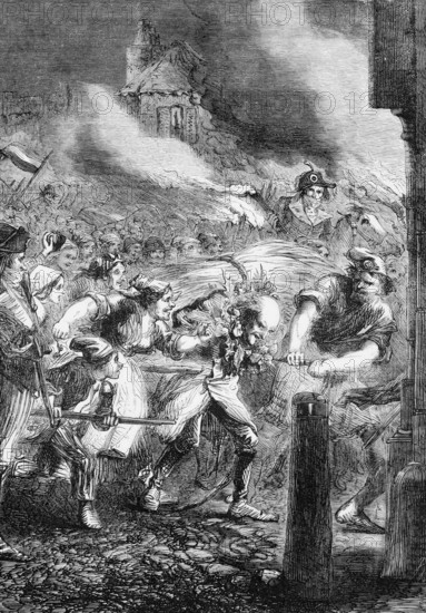 After the fall of the Bastille in 1789, Foulon De Doue, Controller General of Finance under Louis