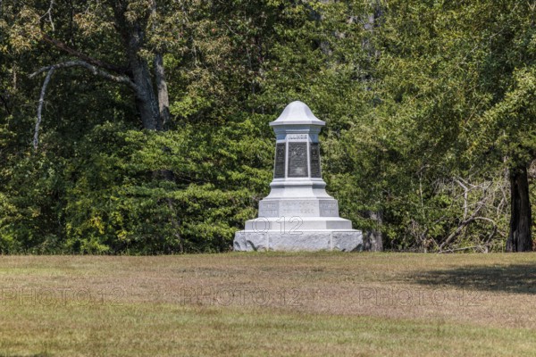 Army of the Tennessee memorial marker at Shiloh Military Park in Tennessee