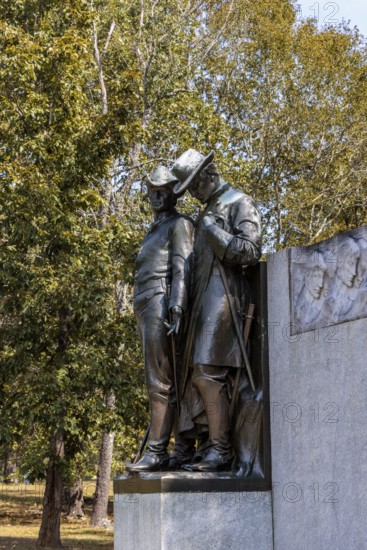 Confederate Memorial erected by the Daughters of the Confederacy at Shiloh Military Park in