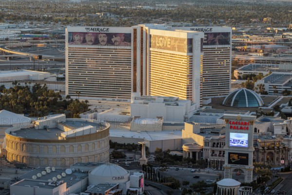 The Mirage casino on The Strip in Las Vegas, Nevada
