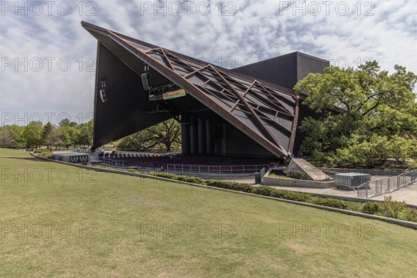 Miller Outdoor Theatre, a theatre for the performing arts, located at Hermann Park in downtown