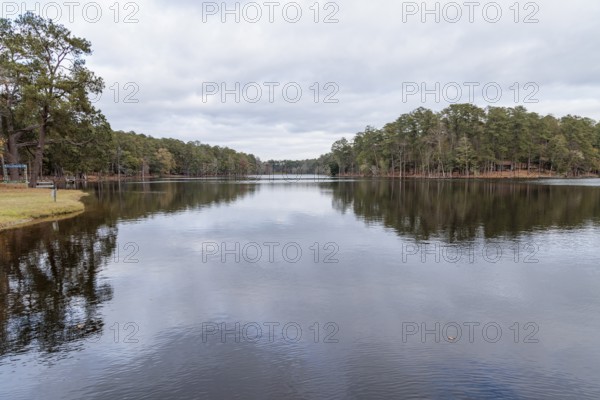 Ivy Lake at Clarko State Park near Quitman, Mississippi, USA