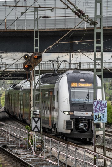 RE11, RRX, Rhein-Ruhr-Express, Regional Express, by National Express, train on the line between
