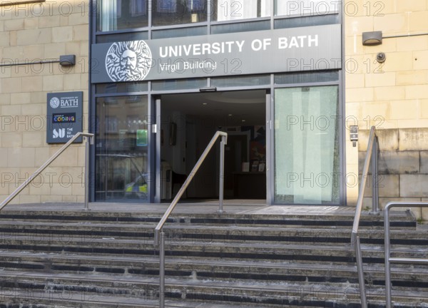 Virgil Building, University of Bath, Manvers Street, Bath, north east Somerset, England, UK former
