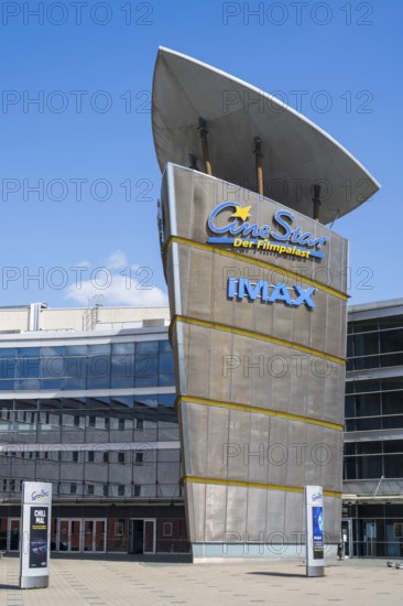The Filmpalast, cinema, modern building, Dortmund, Ruhr area, Westphalia, North Rhine-Westphalia,
