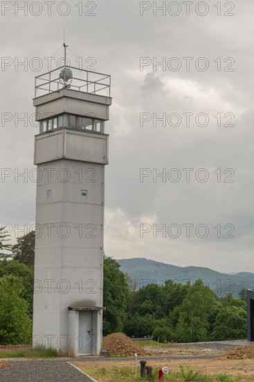 Schifflersgrund border museum on the former border between the FRG and the GDR, 11 metre high