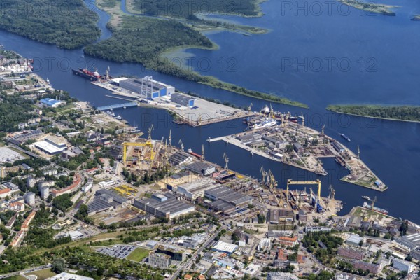 Szczecin, Pomerania, harbour, shipyard, Szczecin, Pomeranian Voivodeship, voivodeship, West