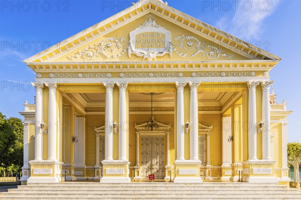 Neoclassical Warophat Phiman Residence, Thai King's Summer Palace, Bang Pa-In, near Ayutthaya,