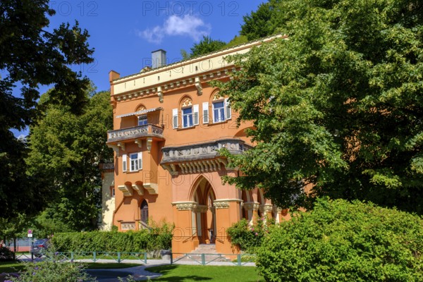 Schloss Stein, Boarding School, Burg Stein, Stein an der Traun, Chiemgau, Upper Bavaria, Bavaria,