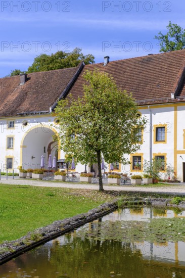 Klosterbräustüberl, Gasthaus, Kloster Baumberg, Altenmarkt an der Alz, Chiemgau, Upper Bavaria,