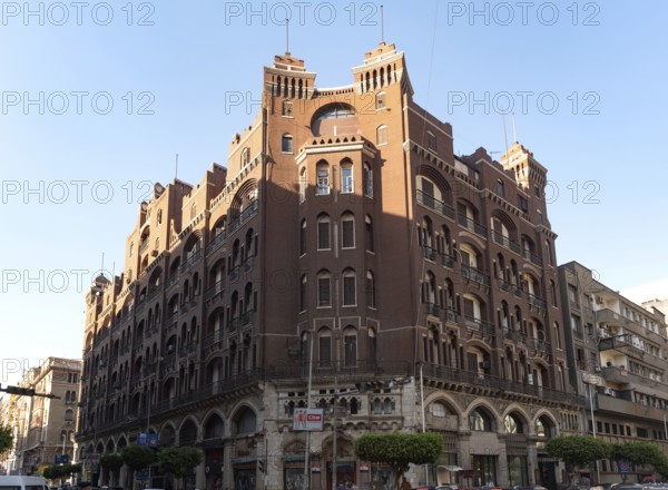 Cairo, Egypt. July 2nd 2024 Davies Bryan Building, built in 1910 and designed by a Welsh architect