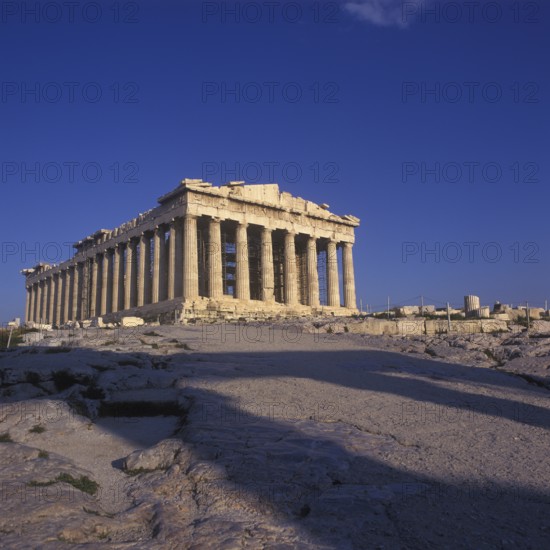 Parthenon, Acropolis, general view from the south, Athens, Greece