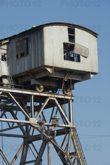 Qanater, Nile Delta. Egypt. December 18th 2022 A tower on the El Qanater Barrage, on the River Nile
