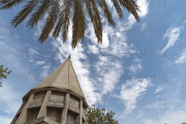 Cairo, Egypt. November 28th 2022 Egyptian Nilometer used to measure rise and fall of River Nile,
