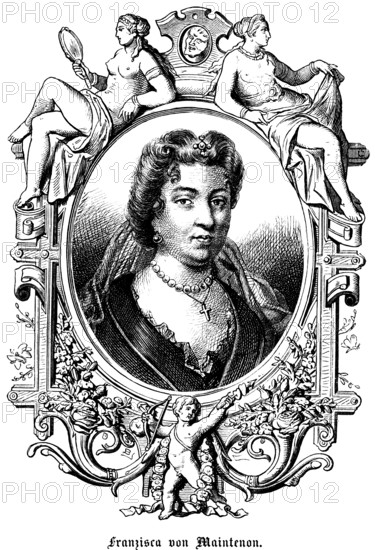 Françoise d'Aubigné, Marquise de Maintenon, Madame de Maintenon, Frances of Maintenon (1635, 1719)