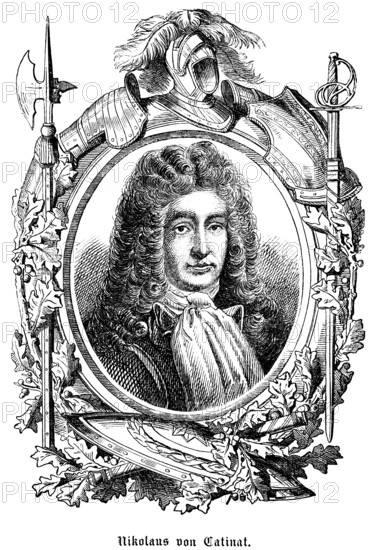 Nicolas III de Catinat de La Fauconnerie (1637, 1712) Nicholas of Catinat, France, Inspector