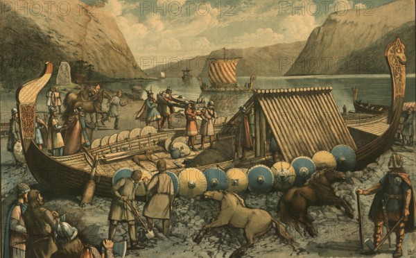 Burials of high-ranking Vikings such as those of a jarl (prince) were not mere funerals, but